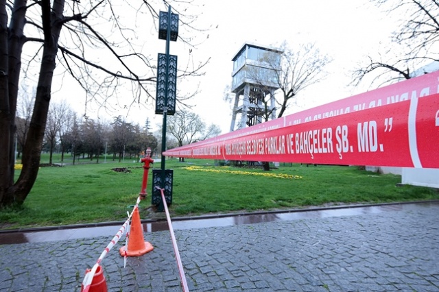Parklar sağlık için kapatıldı