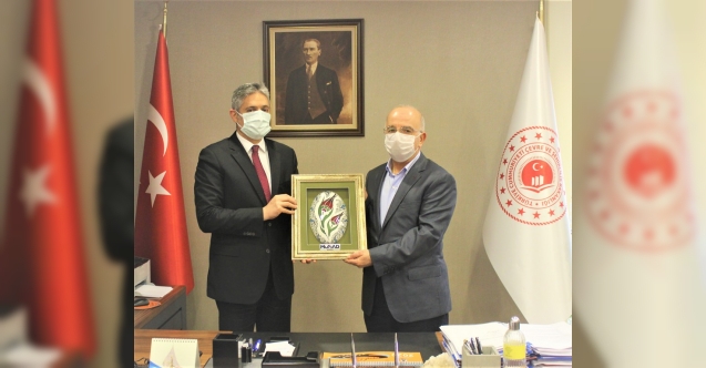 MÜSİAD’dan Çevre Ve Şehircilik İl Müdürü Mehmet Ersan Aytaç’a ziyaret…
