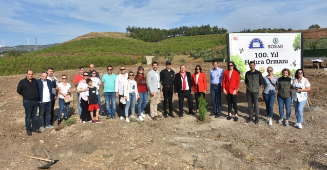 Bursa OSB VE BOSİAD’dan 100. yıl hatıra ormanı