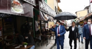 Kayhan Çarşısı esnaf ziyareti