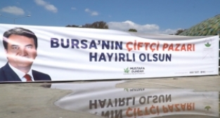 Bursa’nın ilk çiftçi pazarı açıldı