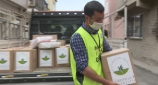  Osmangazi’de Kapı Kapı Sıcak Yemek