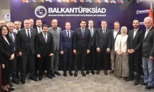 TİKA Başkanı Eren BALKANTÜRKSİAD’da