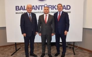 BALKANTÜRKSİAD İhracat Genel Müdürü Kılıçkaya’yı ağırladı