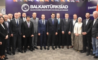TİKA Başkanı Eren BALKANTÜRKSİAD’da