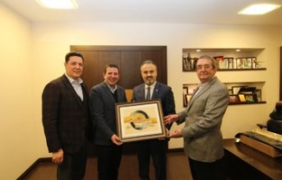 Başkan Aktaş’tan SYK Group’a ziyaret…