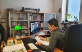 Başkan, BOSİAD’la online buluştu