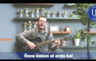 Uludağ Koleji’nden müzikli “Evde Kal” çağrısı