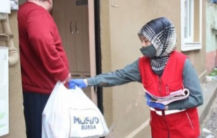 Zor günlerin dostu MÜSİAD yine sahada