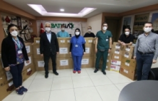 BATISİAD’dan sağlık çalışanlarına moral