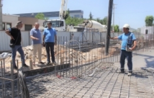 Kayapa OSB idari binaya kavuşuyor