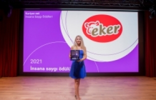 İnsana Saygı Ödülü'nün sahibi Eker