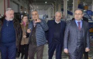 BUÜ’lü akademisyenler Toruntex’i ziyaret etti