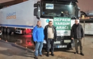 NOSAB’dan deprem bölgesine 4 TIR yardım malzemesi…