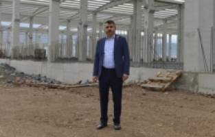 Yıldırım Lojistik Merkezi’nde yol yarılandı