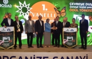 Çevre duyarlı fabrikalar ödüllendirildi
