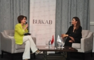 BUİKAD marka etkinliğinde Evrim Kuran’ı ağırladı