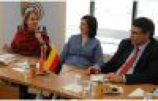 Almanya Hessen heyetinden BEBKA'ya ziyaret 