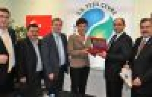 Yeşil Çevre'nin Alman misafirleri