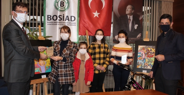 Kadın erkek eşitliğini resimle anlattılar