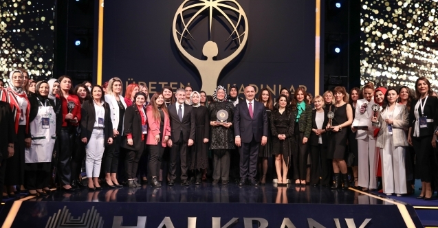 Halkbank Üreten Kadınlar Yarışması Ödülleri sahiplerini buldu