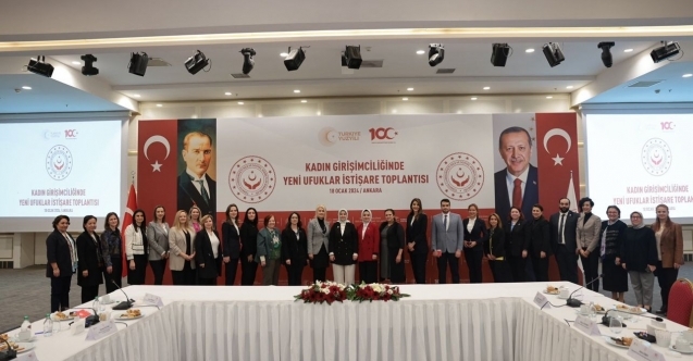 Ankara’da “Kadın Girişimciliğinde Yeni Ufuklar” toplantısı…