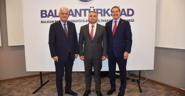 BALKANTÜRKSİAD İhracat Genel Müdürü Kılıçkaya’yı ağırladı