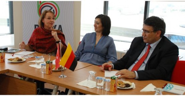 Almanya Hessen heyetinden BEBKA'ya ziyaret 